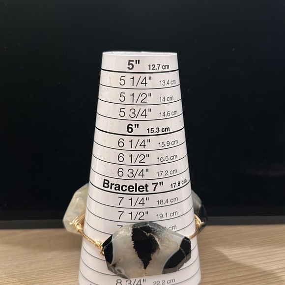 Copper wire-wrapped bangle - Picture 2 of 3